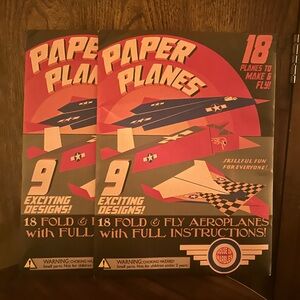 House of Marbles Paper Planes Fold & Fly Aeroplanes Kit!